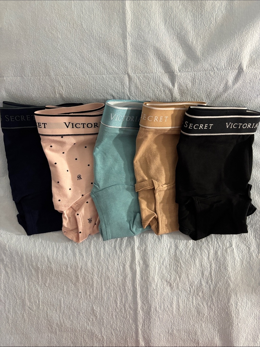 Victoria Secret shortie panties.